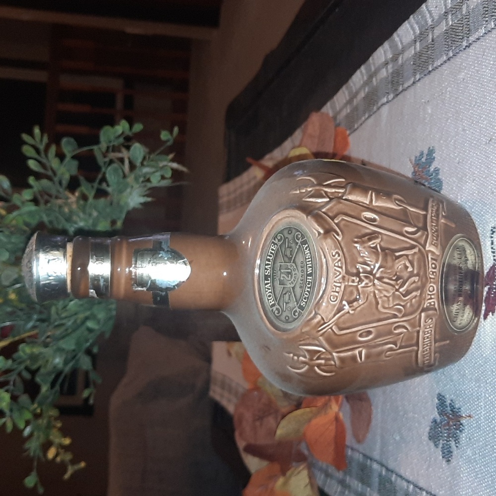 CHIVAS BROTHERS vintage whisky bottle.